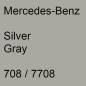 Preview: Mercedes-Benz, Silver Gray, 708 / 7708.